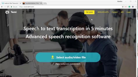 temi login|temi transcriber.